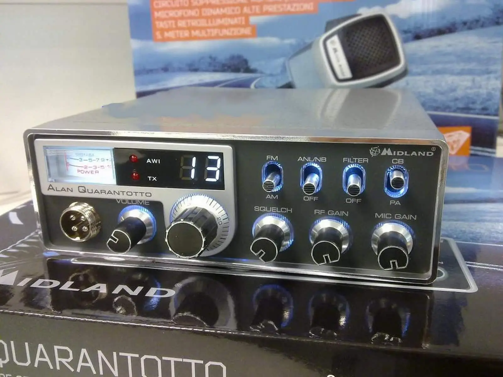 Midland Alan 48 Quarantotto Baracchino CB