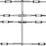 MOSLEY TA 33M WARC Antenna Direttiva 4 Elementi bande 10-12-15-17-20 Metri