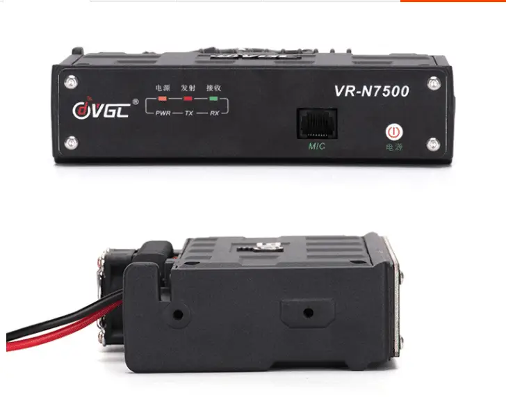 VGC VR-N7500 Ricetrasmettitore Veicolare VHF UHF con Bluetooth