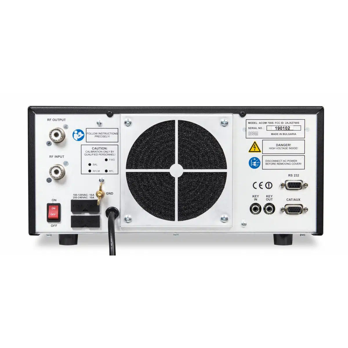 Acom 700S Amplificatore Lineare HF 700 Watt + 50 MHz - immagine 3