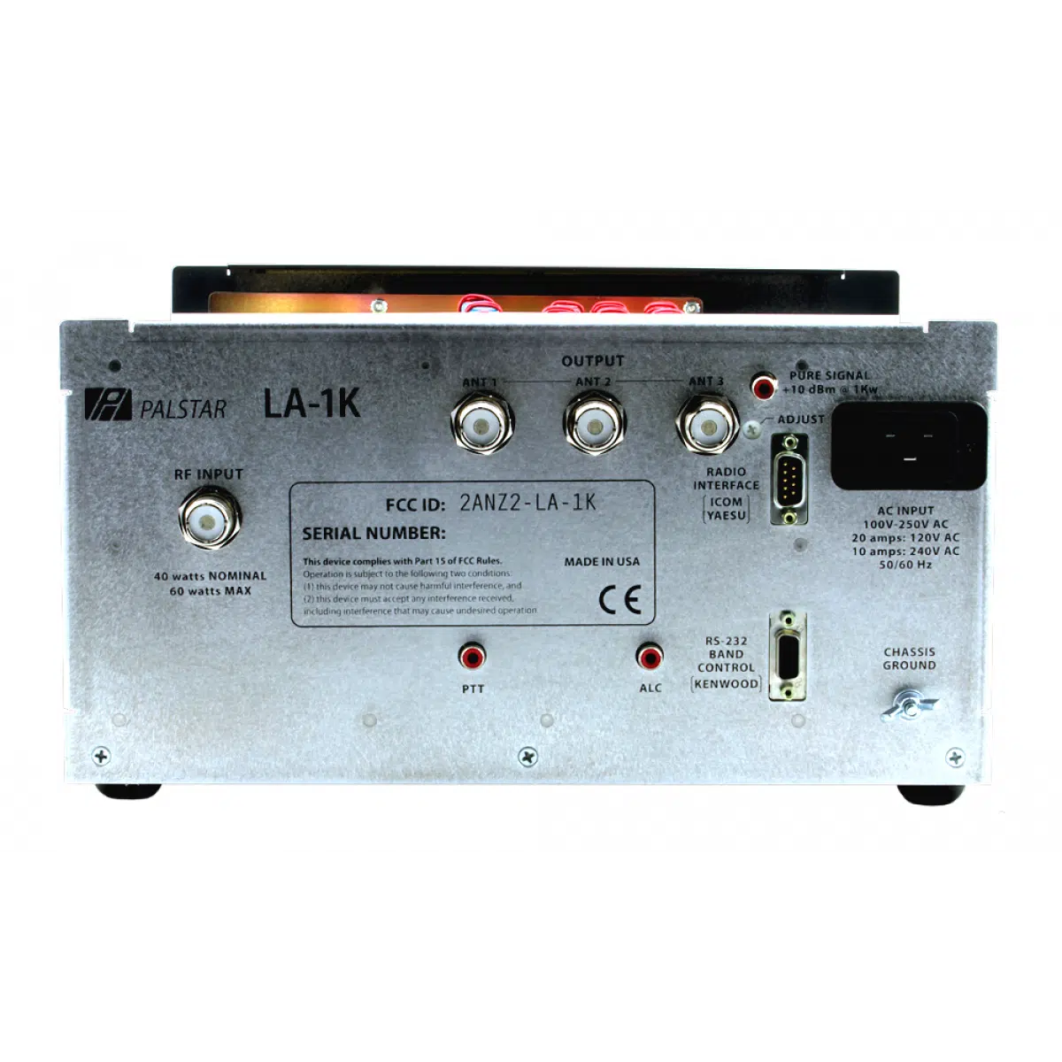 Palstar LA-1K Amplificatore Lineare 1kW - immagine 2
