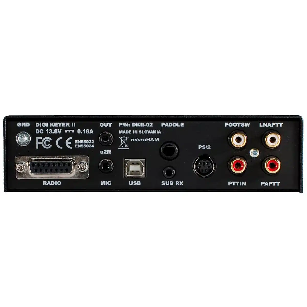 microHam DigiKeyer 2 con Scheda Audio Esterna Interfaccia CAT - immagine 2
