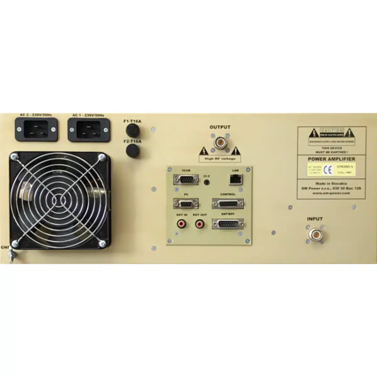 OM POWER OM 4001A Amplificatore Lineare Automatico 4 KW - immagine 2