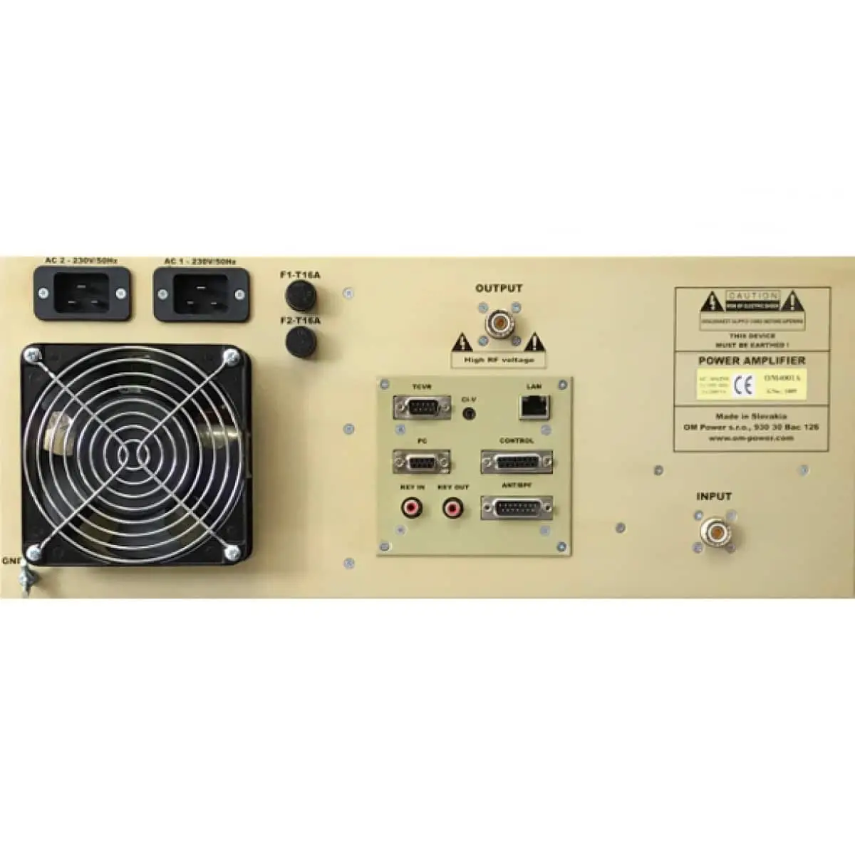 OM POWER OM 4001A Amplificatore Lineare Automatico 4 KW - immagine 2