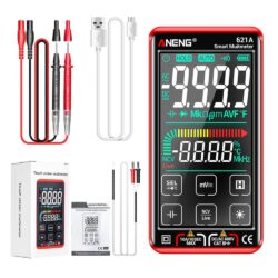 ANENG 621A 9999 Counts Auto Range Full-screen Touch Smart Digital Multimeter Rechargeable DC/AC Voltage Current Tester Meter 1