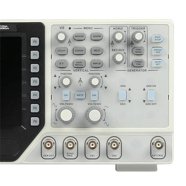 Hantek DSO4102C - Oscilloscopio digitale a 2 canali, 100 MHz, USB, sincronizzatore di segnale 5