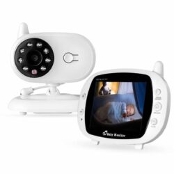 Baby Monitor da 3,5 pollici Videocamera Digitale LCD da 2,4 GHz con Monitoraggio della Temperatura Visione Notturna 1