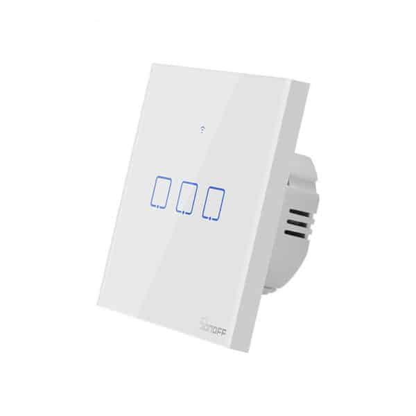 SONOFF® T2 Interruttore Intelligente Luce Wireless WiFi da Muro, Interruttore per Soluzioni di Automazione della Casa Intelligente, è Compatibile con Alexa 4