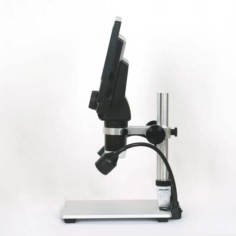 Microscopio Digitale G1200D 12MP Schermo da 7 pollici Display LCD 1-1200X Continui con Luci a LED 4