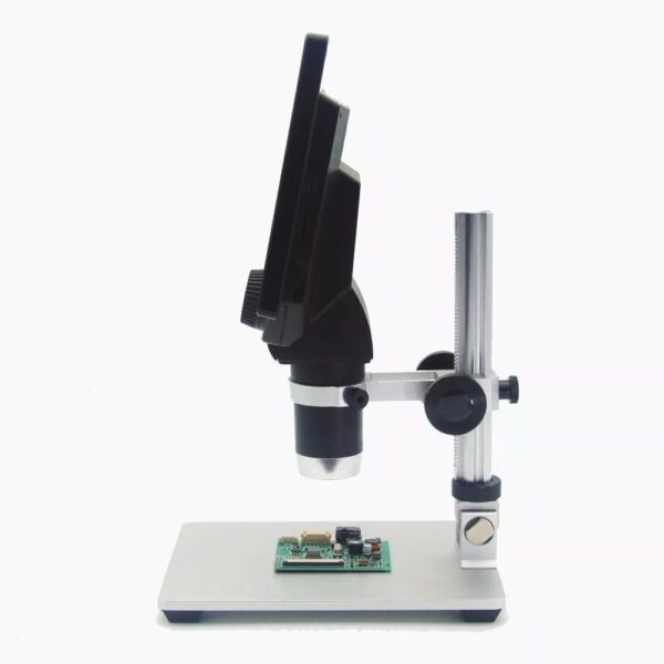 MUSTOOL G1200 Microscopio Digitale 12MP Schermo da 7 pollici Display LCD 1-1200X Lente di amplificazione continua con supporto in alluminio 4