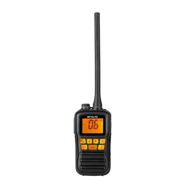 Retevis RM01 3W Ricetrasmettitore Portatile Marino VHF IPX7 Impermeabile Galleggiante 1