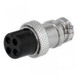 Presa volante microfono 4 poli