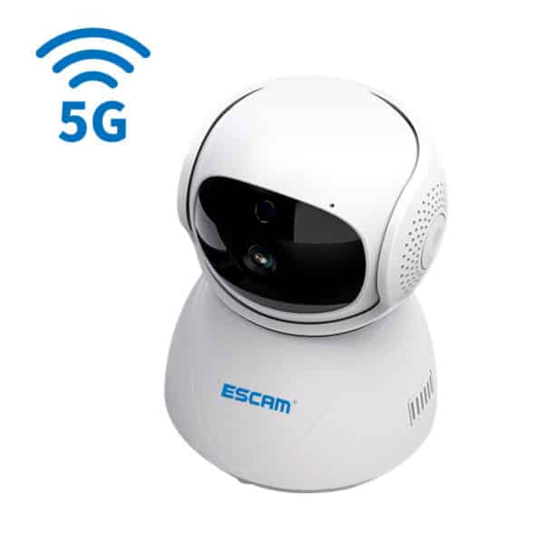 Telecamera IP ESCAM PT201 1080P 2.4G WIFI Motorizzata Cloud con Visione Notturna intelligente Audio Bidirezionale 4