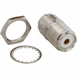 Connettore da SO 239 a SO 230 da pannello