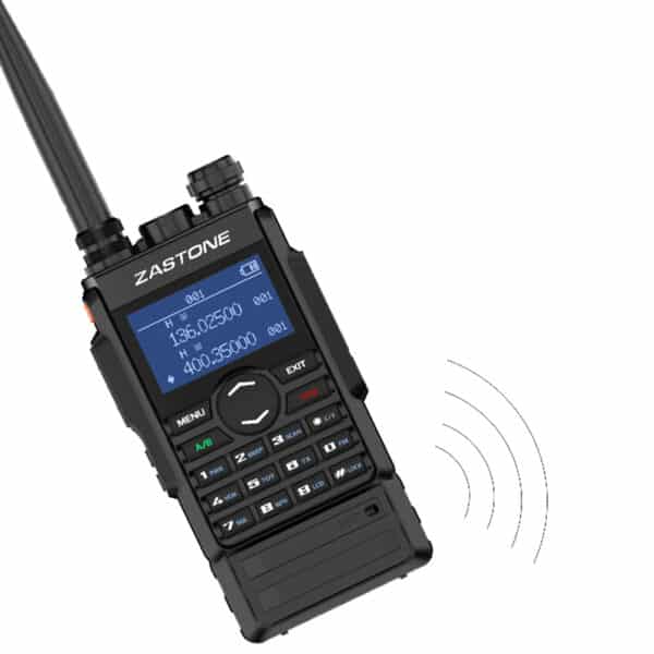 ZASTONE M7 Ricetrasmettitore Portatile 250 Canali 8W VHF UHF 3