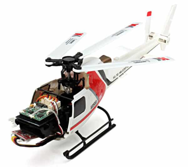 WLtoys XK K123 RC Elicottero Radiocomandato 6CH Brushless con Sistema 3D6G Versione in Scala AS350 5