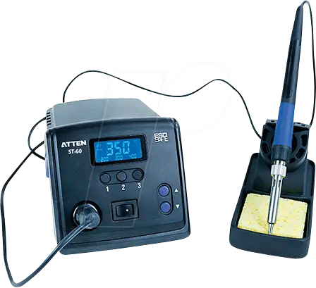 ATTEN ST-60 Stazione di saldatura, 1 canale, 60 W - immagine 7