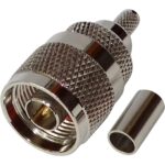 Connettore N Maschio per Cavo RG58 a Crimpare