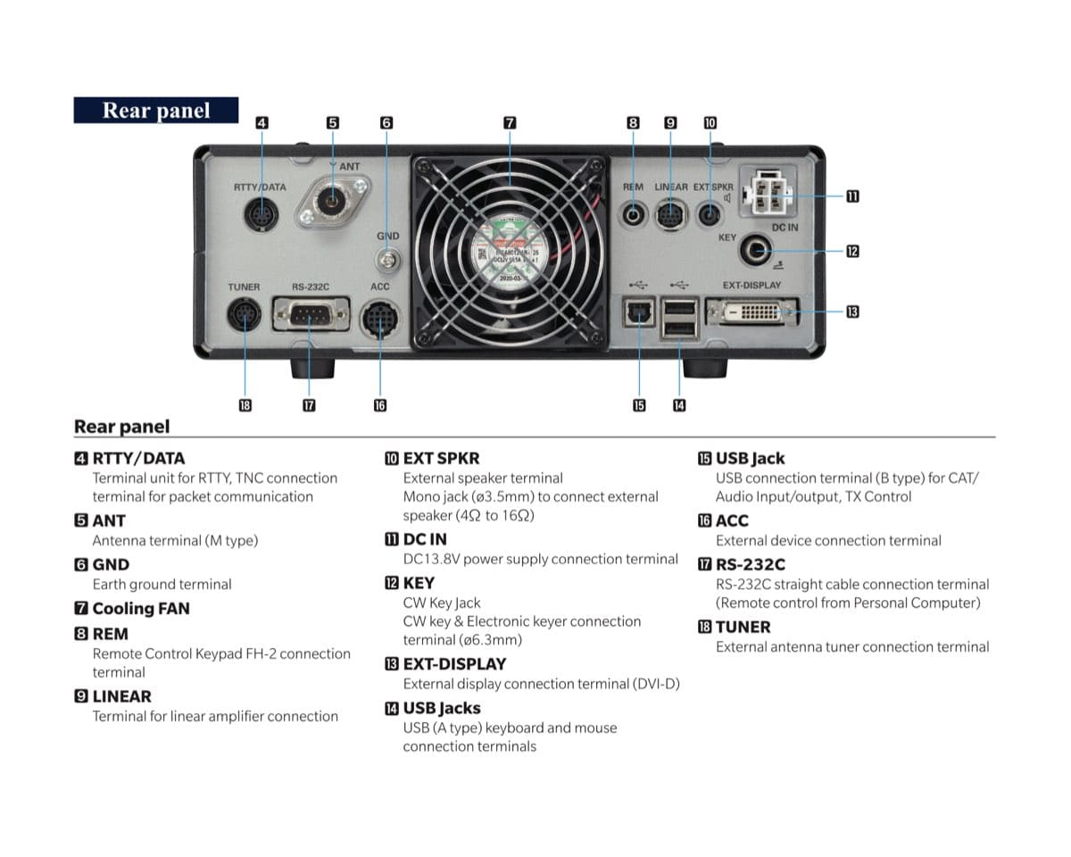 Yaesu FTDX-10 - immagine 3