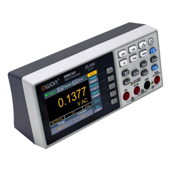 OWON XDM1241 Multimetro da Banco USB Digitale 55000 conteggi 3