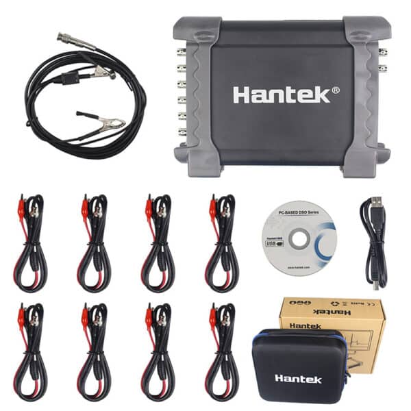 Hantek 1008C 8CH PC USB Diagnostico Automotive Daq Program Multi-funzione Oscilloscopio Generatore 1