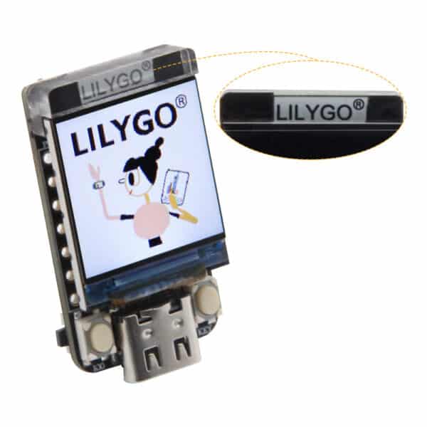 LILYGO® T-QT Pro ESP32 S3FN4R2 S3FN8 GC9107 0.85 Pollici Modulo Display LCD WIFI Bluetooth 128x128P 5