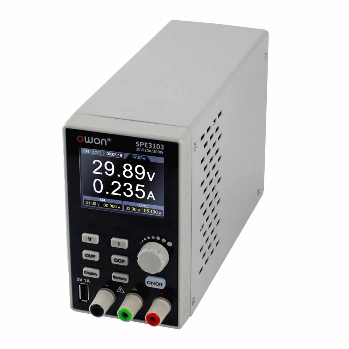 OWON SPE3103 SPE6103 Alimentatore da Laboratorio Programmabile (0-30 V 0-10 A) 4