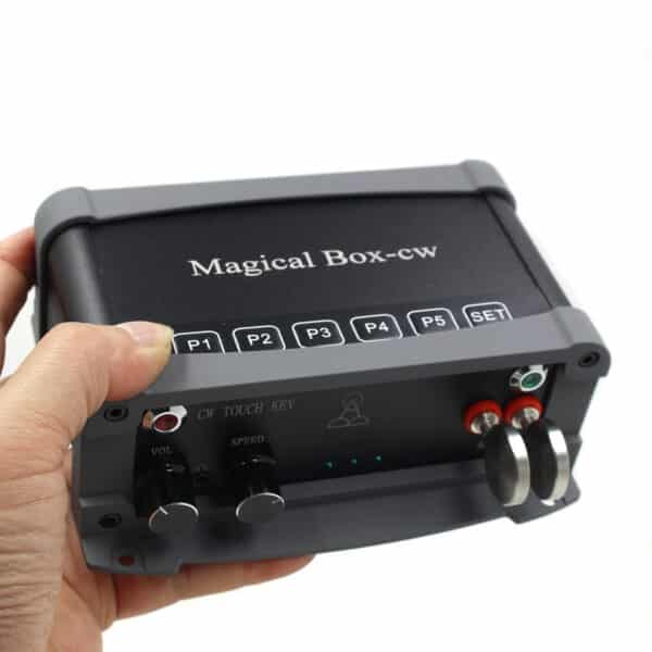 Magical BOX-CW CW Morse Code Tasto Automatico con Memorie e Batteria Ricaricabile 2