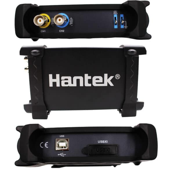Hantek 6022BE Oscilloscopio con Memoria Digitale a due canali, USB, 20 MHz, basato su pc, 48 MSa/s 3