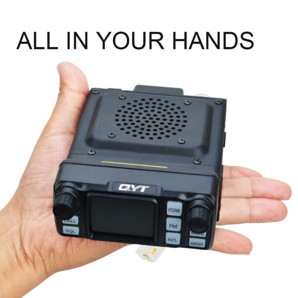 QYT KT-5000 Ricetrasmettitore Veicolare VHF UHF Dual Band 5