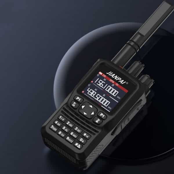 JIANPAI 8800 Plus Ricetrasmettitore Portatile 10W Dual Band GPS VHF/UHF 4