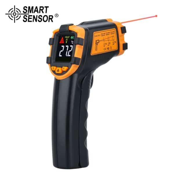 Pistola Termometro Laser Digitale a Infrarossi Industriale 5
