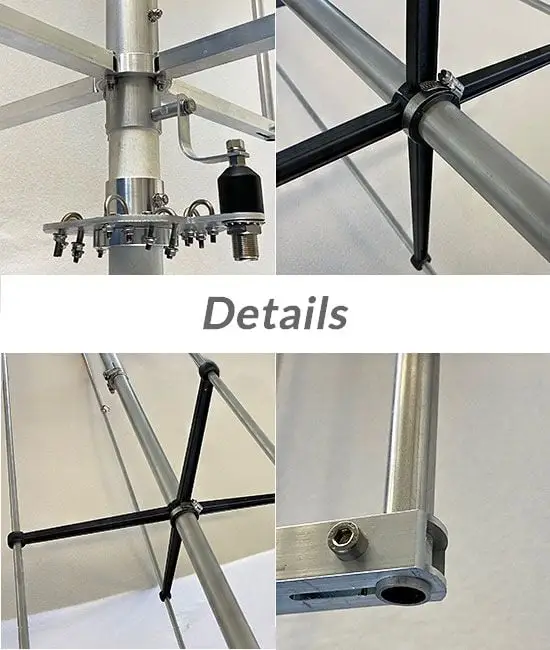 Grazioli MV6 Antenna Verticale HF 6 Bande 3kW