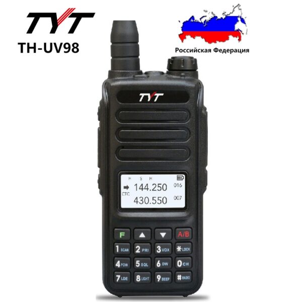TYT TH-UV98 Ricetrasmettitore Portatile 10W 136-174/400-480MHz Dual Band 1
