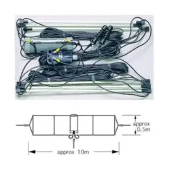 Diamond WD-330S Dipolo per HF lunghezza 10m