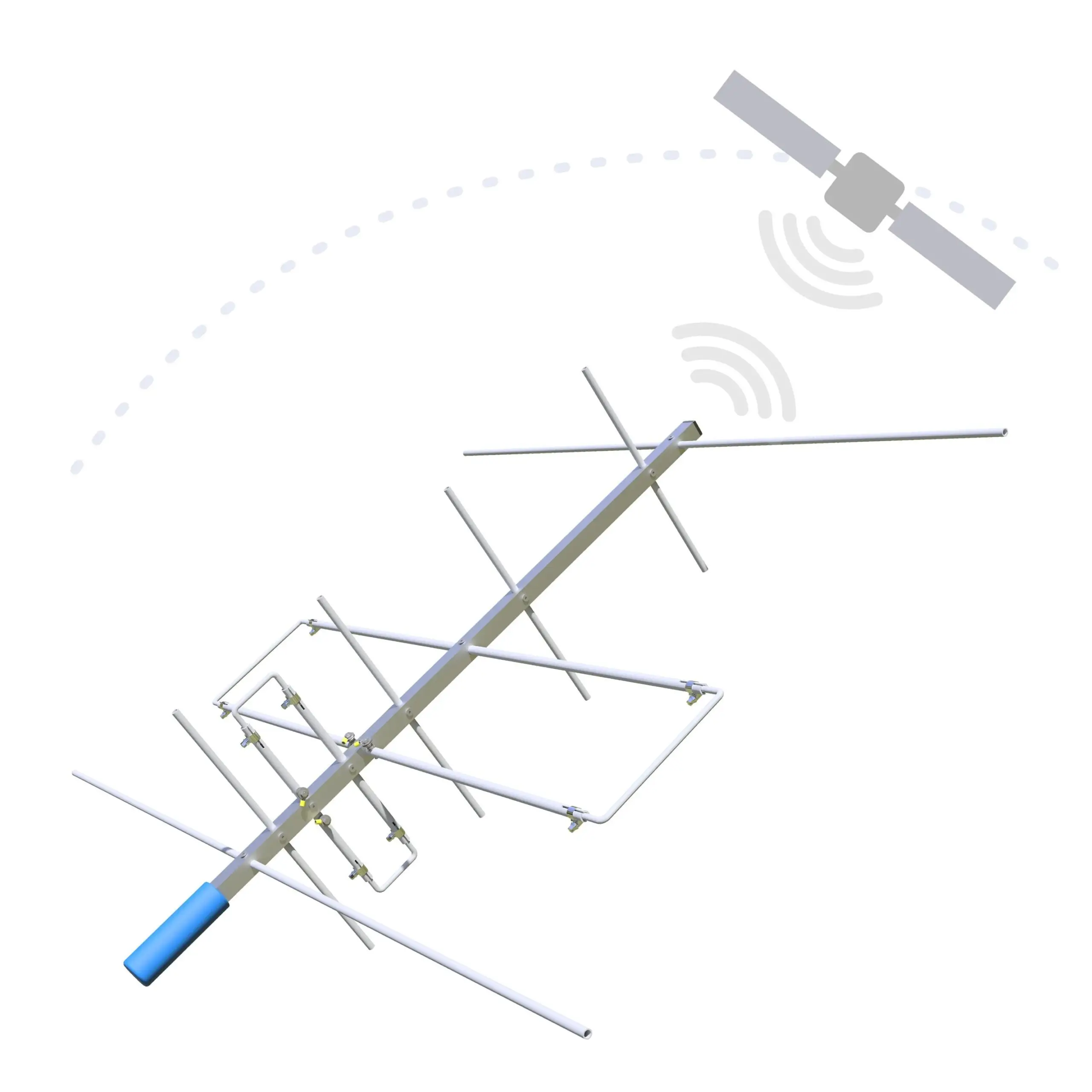 EAntenna Duosat Antenna 144 – 432 MHz, 3+5 Elementi, con Duplexer