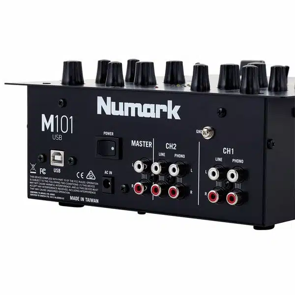 Numark M101 USB Black DJ Mixer - immagine 7