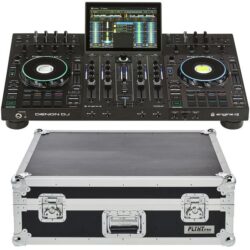 Denon DJ Prime 4+ con Flyht Pro Case