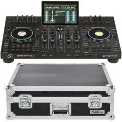 Denon DJ Prime 4+ con Flyht Pro Case