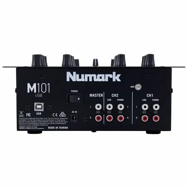 Numark M101 USB Black DJ Mixer - immagine 8