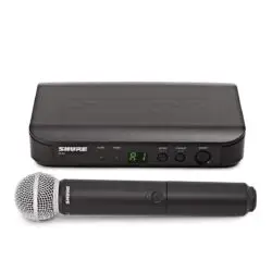 Shure BLX24 con SM58 S8