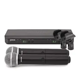 Shure BLX288 con PG58 Dual S8