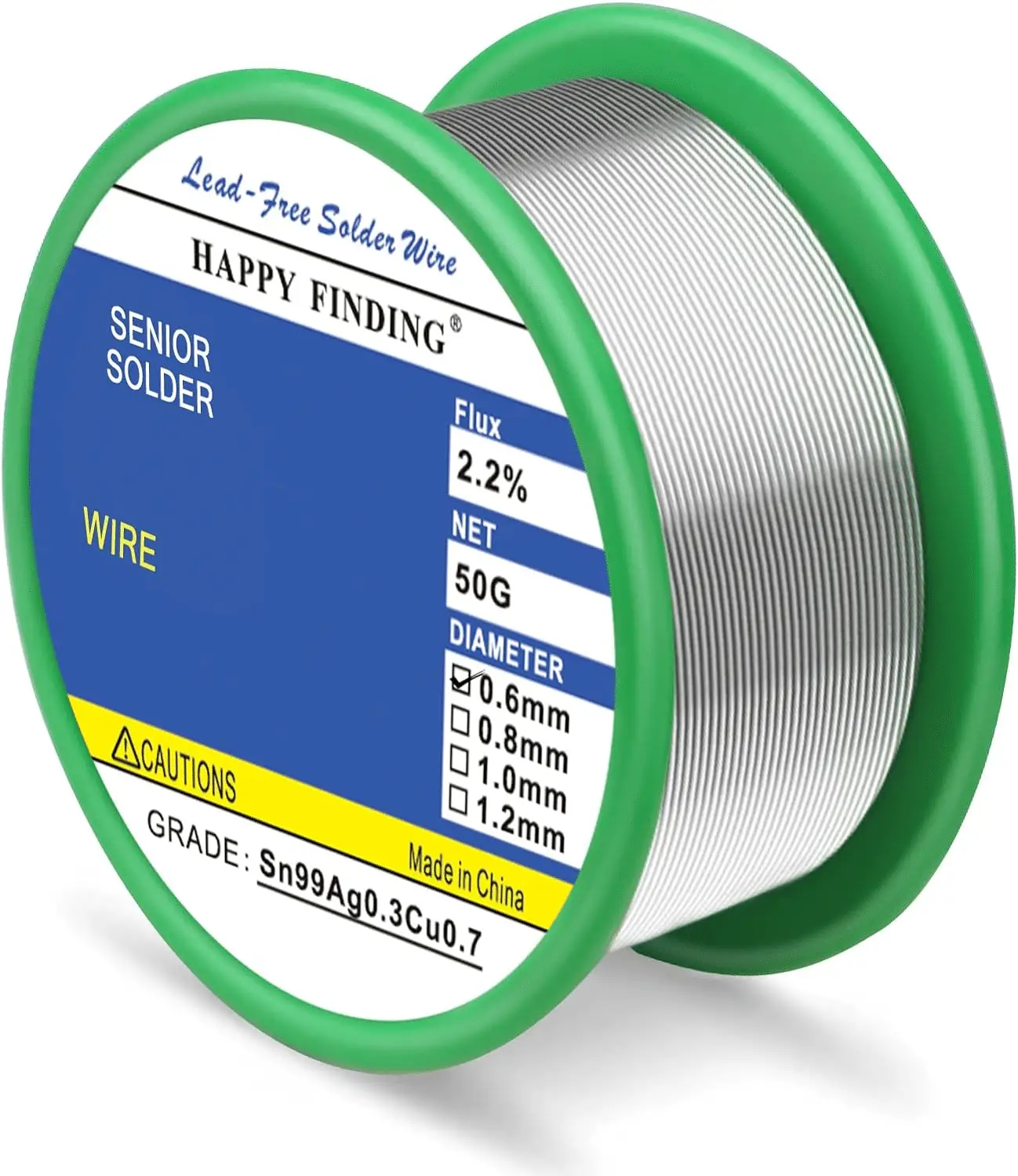 Stagno per Saldatura Senza Piombo con Flussante 2.2%