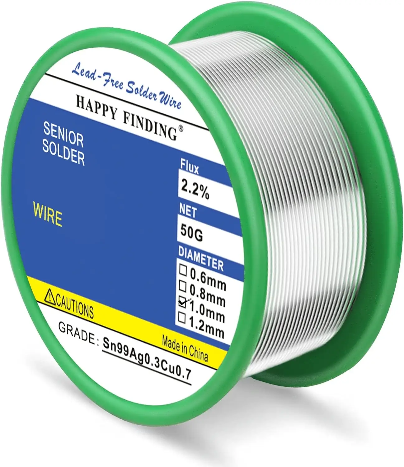 Stagno per Saldatura Senza Piombo con Flussante 2.2%