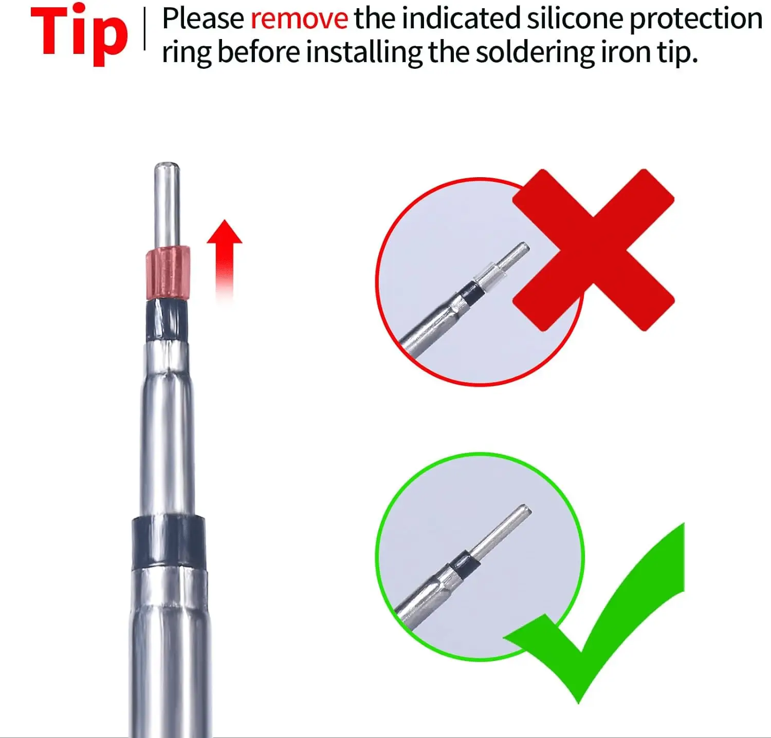 YIHUA C210-I Punta Saldatore per Stazione Saldante 982