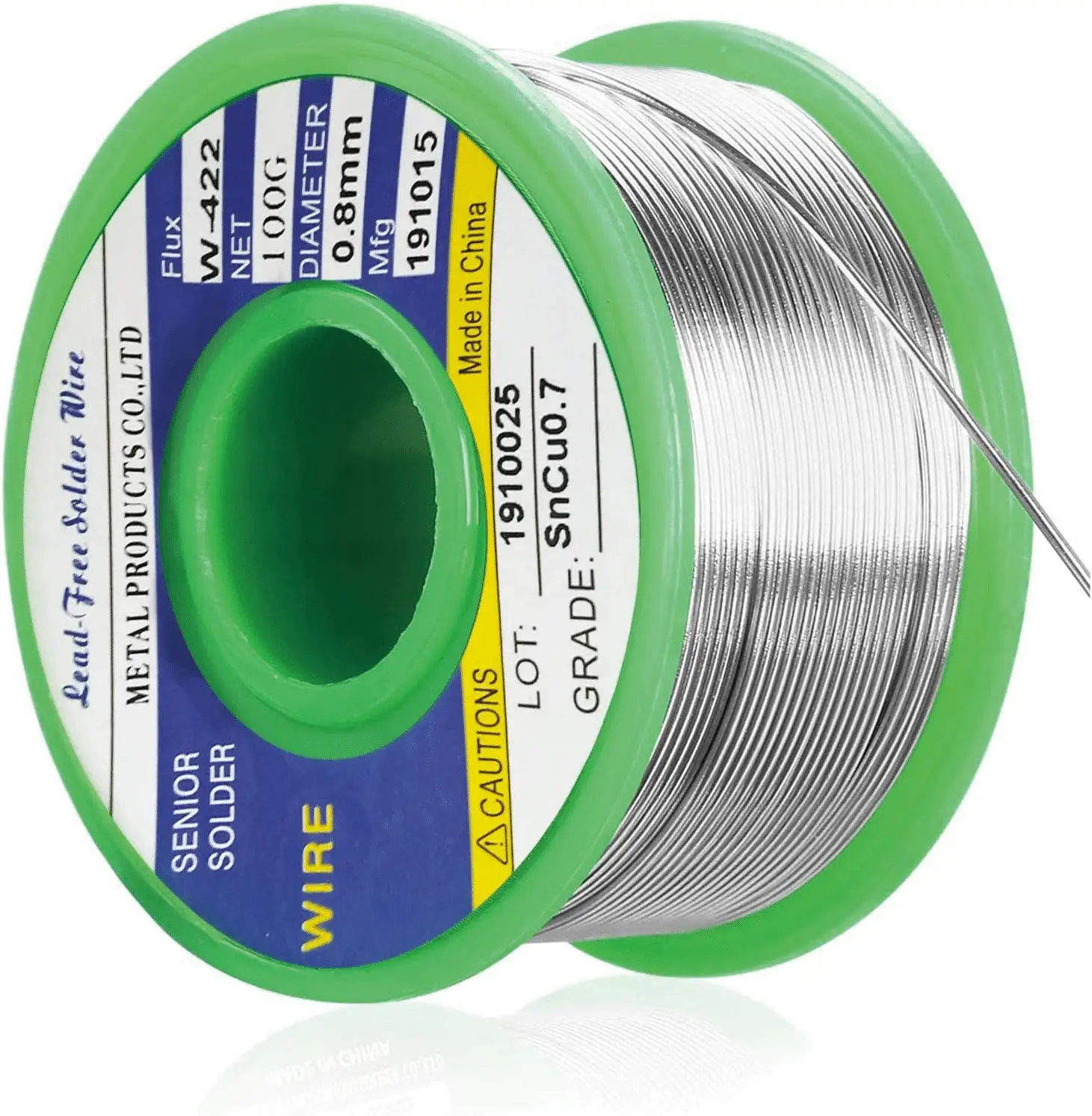 Stagno per Saldatura Senza Piombo con Flussante 2.2%