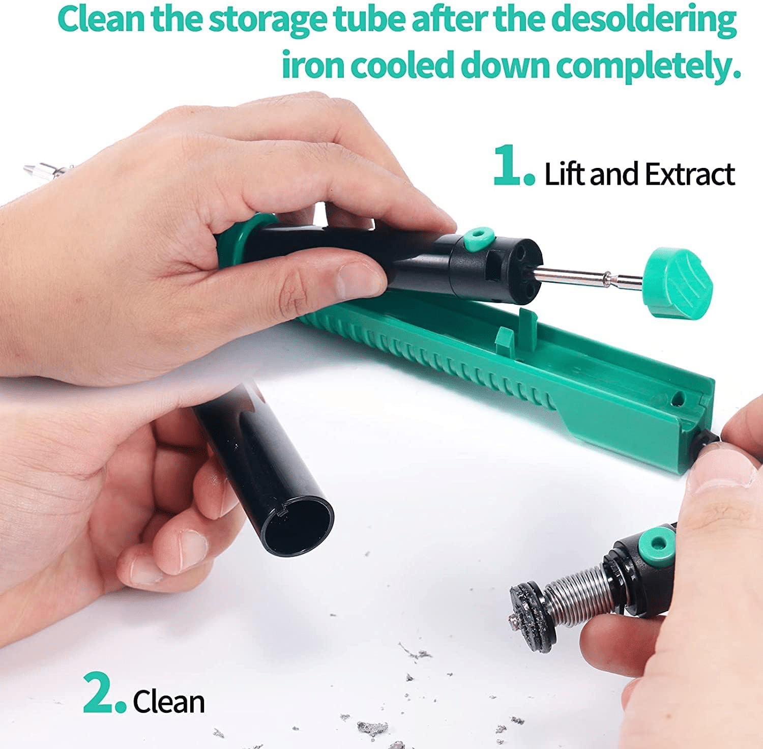 YIHUA 929D-V Pompa Dissaldante a Ventosa Elettrica