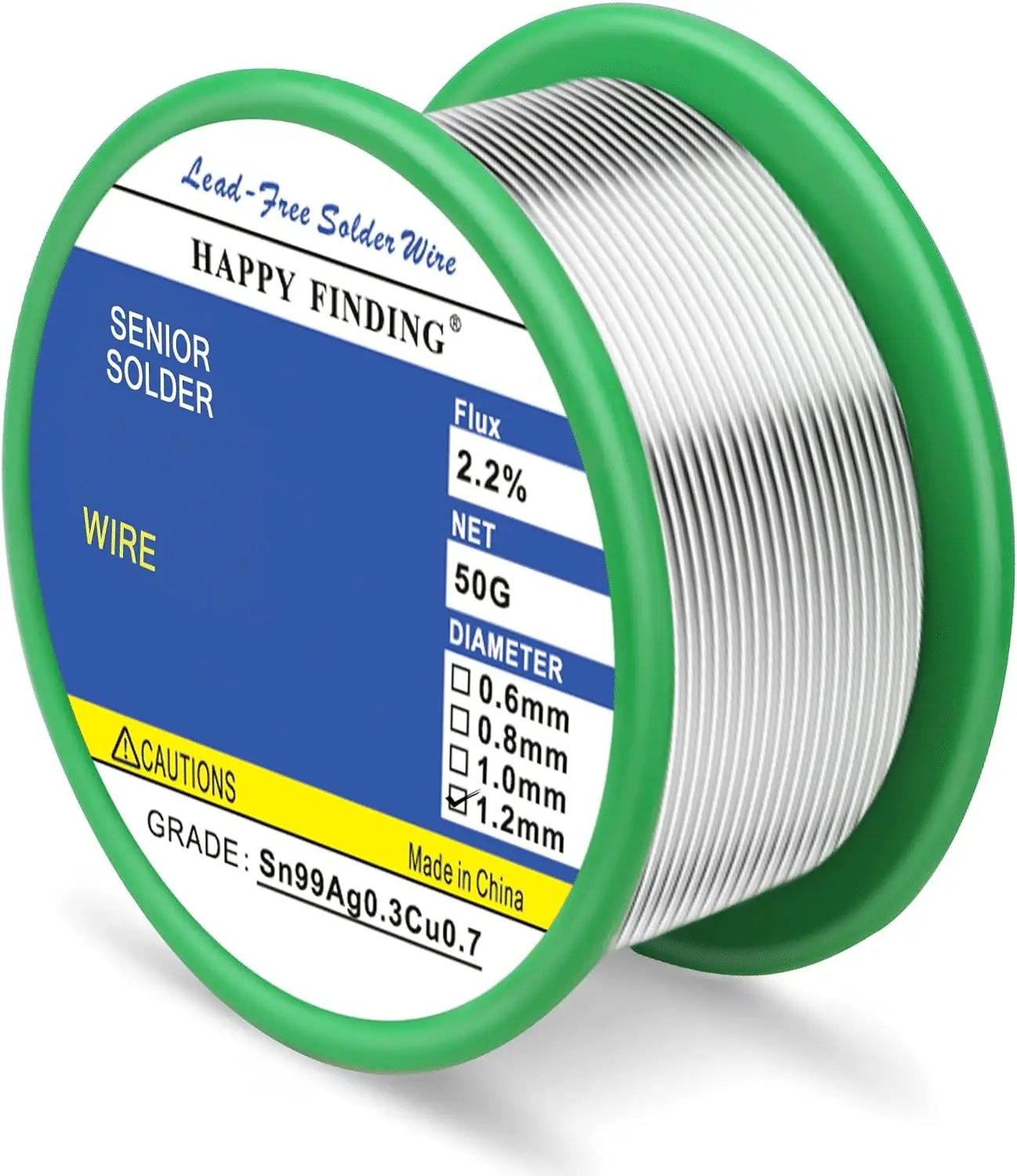 Stagno per Saldatura Senza Piombo con Flussante 2.2%