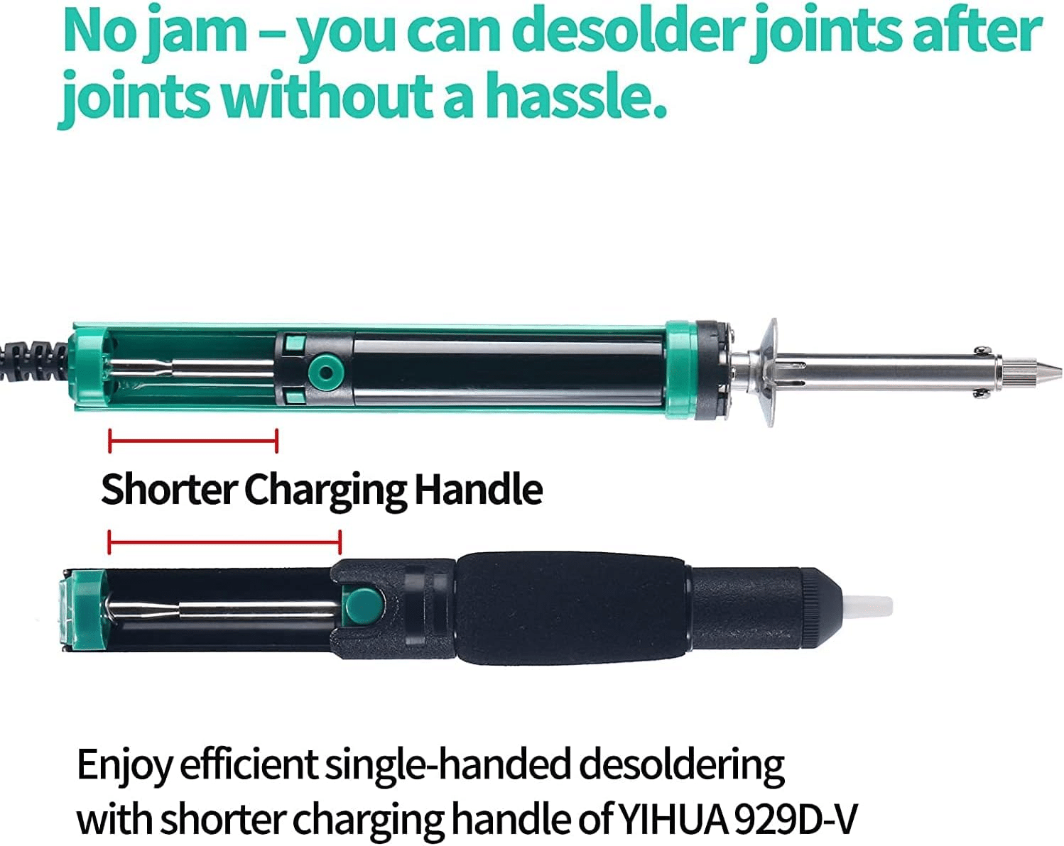 YIHUA 929D-V Pompa Dissaldante a Ventosa Elettrica