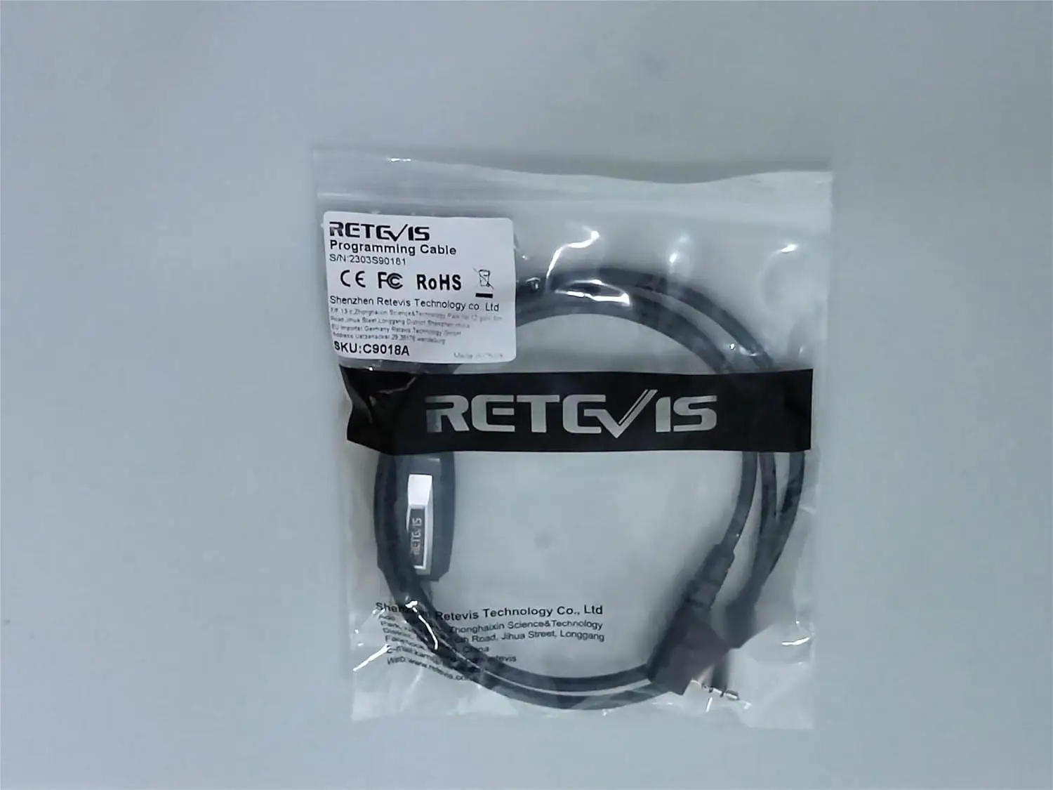 Cavo di Programmazione Retevis 2 Pin USB